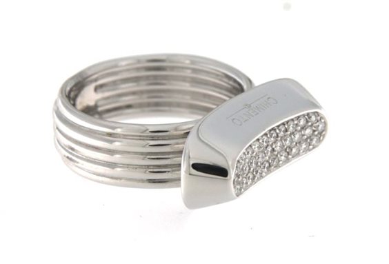 Anello Chimento Donna in Oro bianco Diamante 0.31 Ct 1A05962BB514 - 1A05962BB514